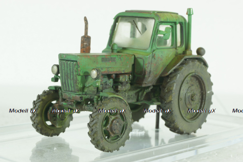 МТЗ-82 Трактор 1974, зеленый, Modellux 1:43