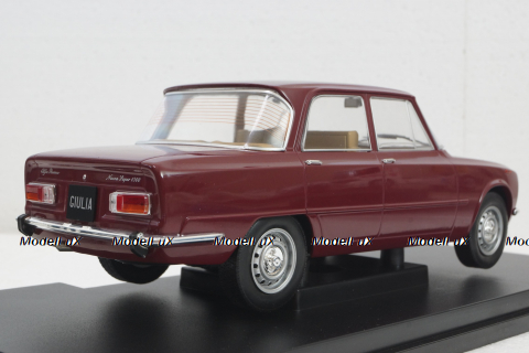 Alfa Romeo Giulia Nuova Super 1974, darkred, MCG18308, MCG 1:18