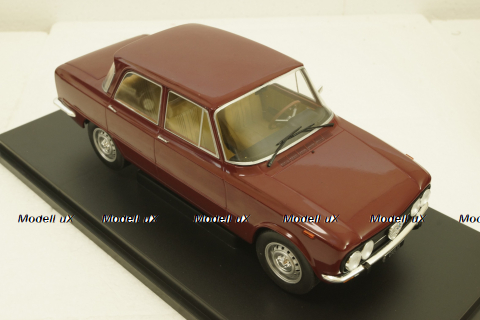 Alfa Romeo Giulia Nuova Super 1974, darkred, MCG18308, MCG 1:18