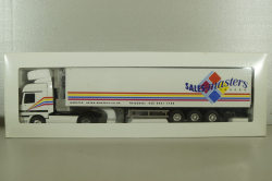 Mercedes Actros MP1 1848 with semi trailer Sales master trucks 1996, white, 112319, Eligor 1:43