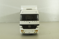 Mercedes Actros MP1 1848 with semi trailer Sales master trucks 1996, white, 112319, Eligor 1:43