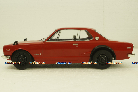 Nissan Skyline GT-R KPGC10, red, T9-1800182, Triple9 1:18