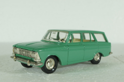 Москвич-427, А4, зеленый, 2 зажима, Тантал/Радон 1:43