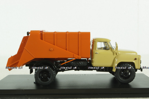 53М мусоровоз бункерного типа на шасси Газ-53, SSM1491, SSM 1:43