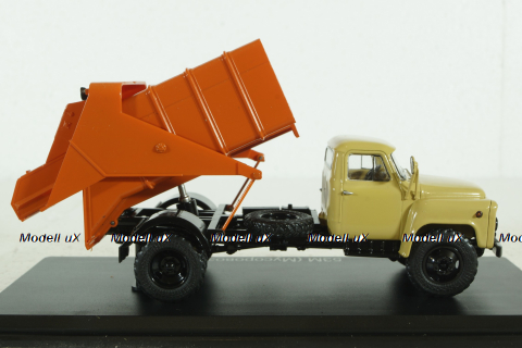 53М мусоровоз бункерного типа на шасси Газ-53, SSM1491, SSM 1:43