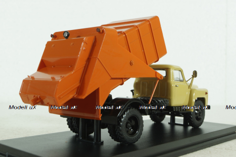 53М мусоровоз бункерного типа на шасси Газ-53, SSM1491, SSM 1:43