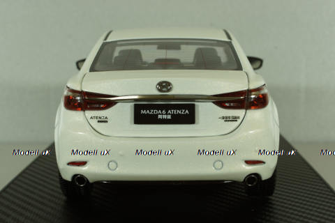 Mazda 6 Atenza 2020, white, Paudi 1:18