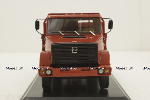 Зил-4331, бортовой, красный, SSM1048, SSM 1:43