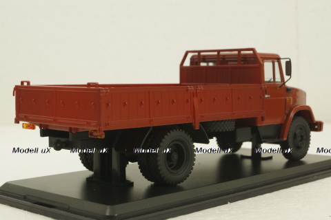 Зил-4331, бортовой, красный, SSM1048, SSM 1:43