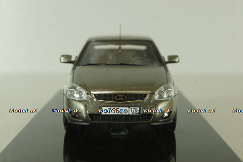 Ваз-2170 Priora Седан 2014 г. серый, 221707, DiP Models 1:43