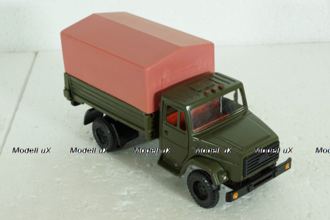 Зил-4331, хаки с тентом, ноябрь 1986г., з-д Вега 1:43 