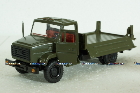 Зил-4331, хаки с тентом, ноябрь 1986г., з-д Вега 1:43 