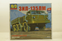 Сборная модель ЗИЛ-135ЛМ бортовой 1416AVD, AVD Models 1:43
