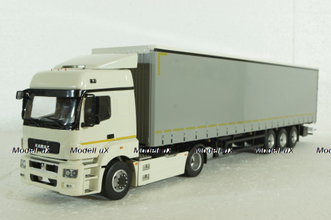 КАМАЗ-5490 с полуприцепом НЕФАЗ-93341, 102958, Автоистория 1:43