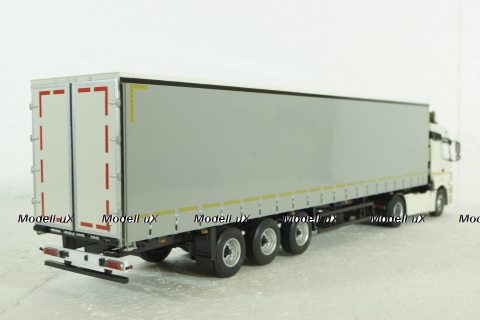 КАМАЗ-5490 с полуприцепом НЕФАЗ-93341, 102958, Автоистория 1:43