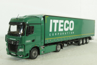 КАМАЗ-54901 с полуприцепом НЕФАЗ-93341, 102989, Автоистория 1:43