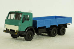 Камаз-5320 бортовой, зеленый/синий, Арек  1:43