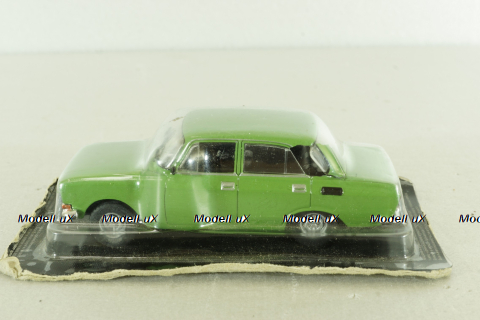 Москвич-2140, зеленый, Автолегенды СССР №27, 1:43 Уценка!