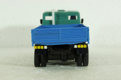 Камаз-5320 бортовой, зеленый/синий, Арек  1:43