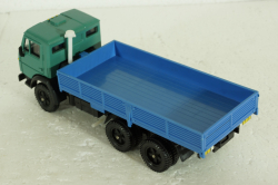 Камаз-5320 бортовой, зеленый/синий, Арек  1:43