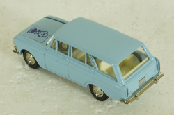 Москвич-426 А6, голубой, Фестиваль 1985г.,Тантал/Радон 1:43