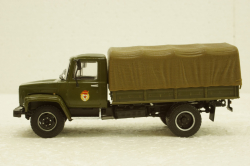 Газ-3308 бортовой с тентом, хаки, Наши Грузовики №21, Конверсии 1:43