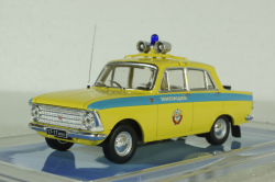 Москвич-408 Милиция, ГАИ 1970г., TruckTyr 1:43