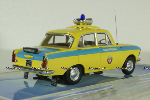 Москвич-408 Милиция, ГАИ 1970г., TruckTyr 1:43