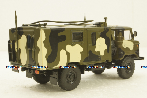 Газ-66 КШМ Р-142Н, Легендарные Грузовики СССР №91, 1:43 Уценка!