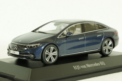 Mercedes EQS (V297) 2021 blue, B66960571, Herpa 1:43