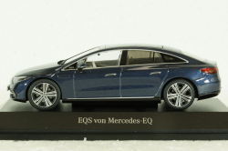 Mercedes EQS (V297) 2021 blue, B66960571, Herpa 1:43