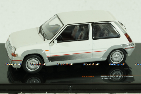 Renault 5 GT Turbo, 1985 white, CLC303, IXO 1:43