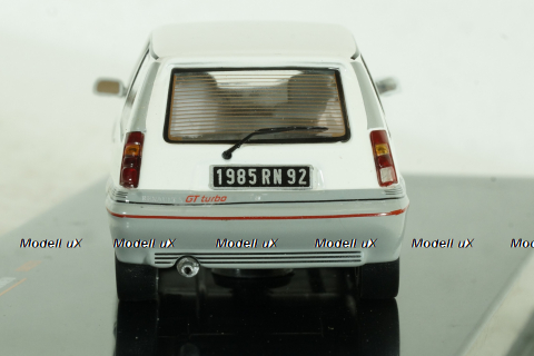 Renault 5 GT Turbo, 1985 white, CLC303, IXO 1:43