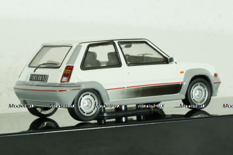 Renault 5 GT Turbo, 1985 white, CLC303, IXO 1:43