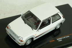 Renault 5 GT Turbo, 1985 white, CLC303, IXO 1:43