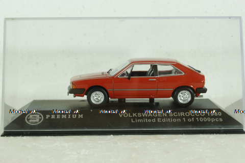 Volkswagen Sirocco 1980, red, T9P-10027, Triple9 1:43