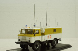 Газ-66 КШМ Р-142 Олимпиада 80 1980г, SSML021, SSM 1:43