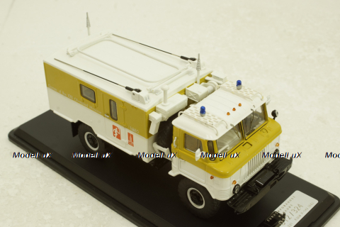 Газ-66 КШМ Р-142 Олимпиада 80 1980г, SSML021, SSM 1:43