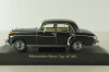 Mercedes 220 S Ponton  (W180) 1956, matt black, B66040403, Minichamps 1:43