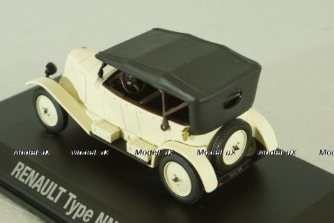 Renault Type NN Torpedo 1927 creme/black, Norev 1:43