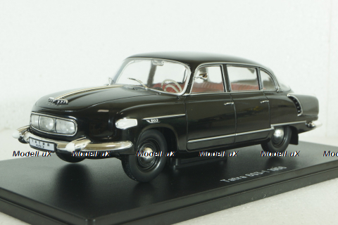 Tatra 603-1, 1956, black, Hachette 1:24 Без Журнала