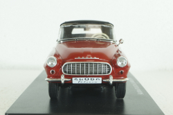 Skoda Felicia Cabrio, 1959, red, Hachette 1:24 Без Журнала блист вскрыт