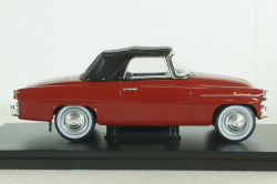 Skoda Felicia Cabrio, 1959, red, Hachette 1:24 Без Журнала блист вскрыт