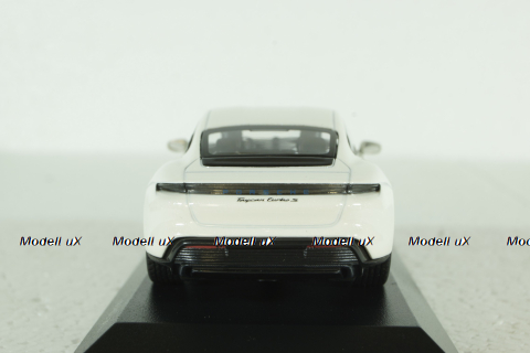 Porsche Taycan Turbo S 2020, white, 410068476, Minichamps 1:43