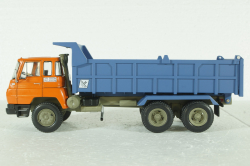 Barreiros 64/26v Truck Cassone Ribaltabile Movimento Terra 1972, Orange Blue, Camiones y Autobuses, Salvat 1:43