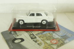 Warszawa 223, 1964, white, Hachette 1:24 Выпуск №41 С журналом!
