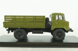 ГАЗ-66 бортовой, хаки, SSM1007, SSM 1:43