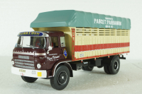 Barreiros Super Azor Truck Telonato Parcet Parramon Transports 2-Assi 1967, Brown Cream, Camiones y Autobuses, Salvat 1:43