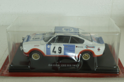 Skoda 130 RS #49, Rally Monte Carlo, 1977, Hachette 1:24 Выпуск №24 С журналом!