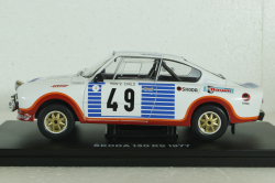 Skoda 130 RS #49, Rally Monte Carlo, 1977, Hachette 1:24 Выпуск №24 С журналом!